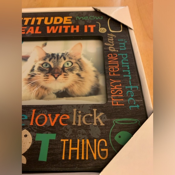 NEW IN BOX Cat Picture Frame - Picture 10 of 10